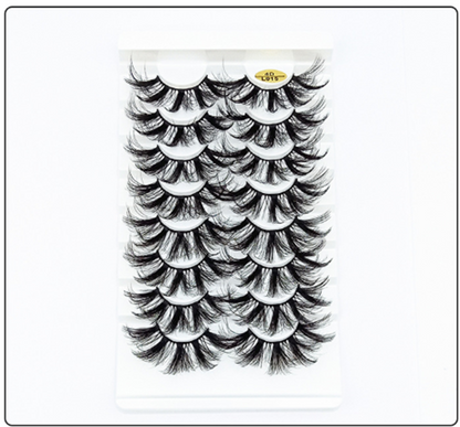 Thick and Long Lashes in a Variety of Styles From Europe