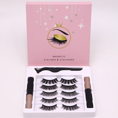 Magnetic Eyelashes and Eyeliner Set