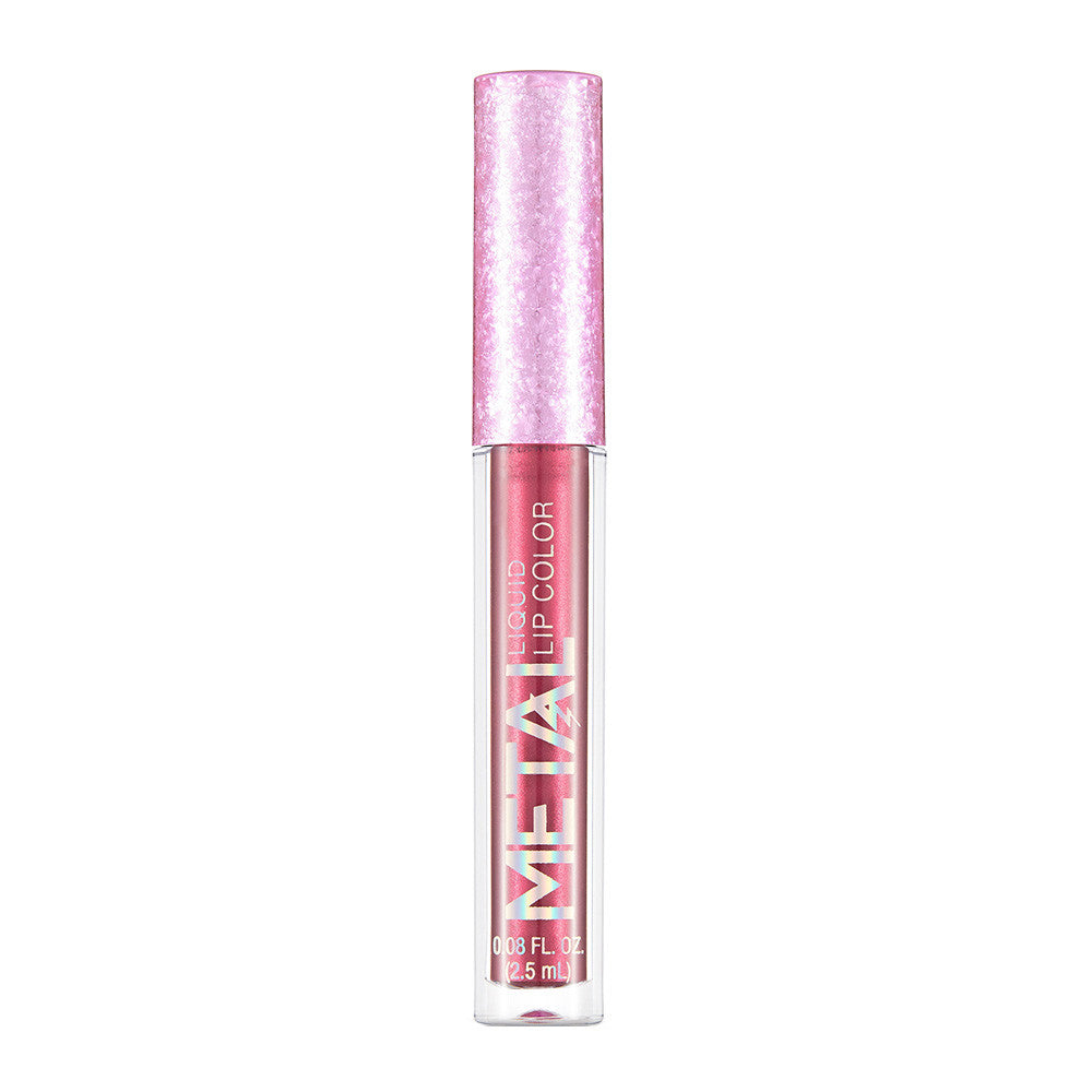 Metallic lip gloss