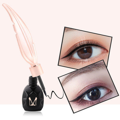 Feather pen eyeliner eyeliner