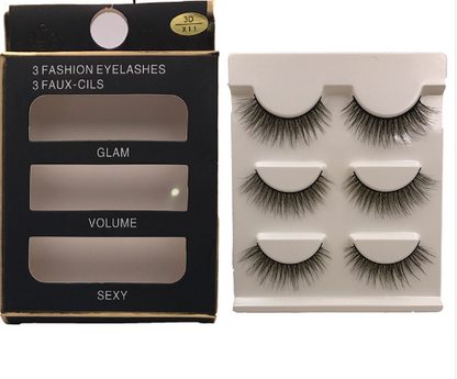 Natural False Eyelashes Long Makeup