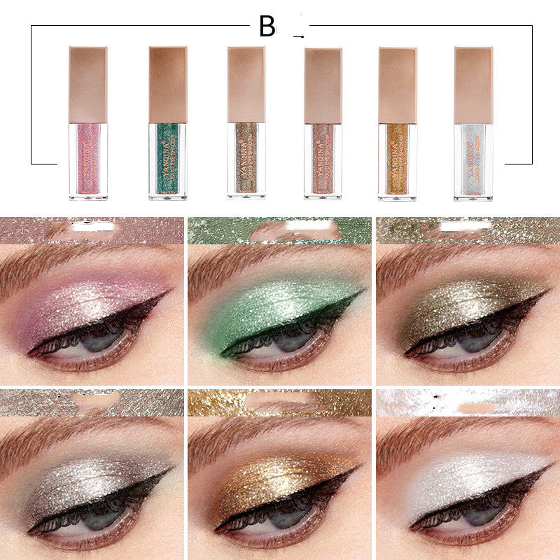 Matte Pearlescent Eyeshadow Sequined Diamond