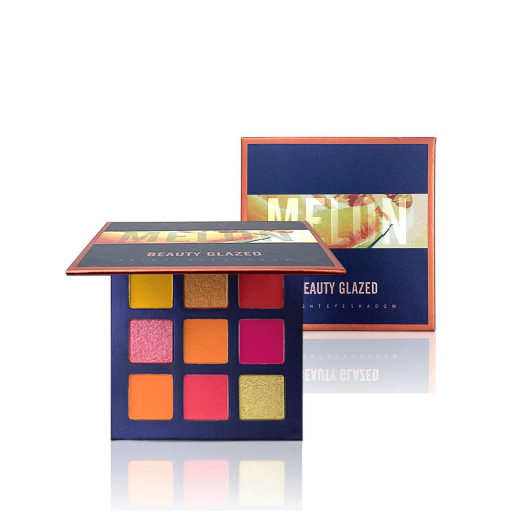 Beauty Glazed 9 color eyeshadow multicolor eyeshadow palette