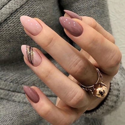 Re-usuable Mid-Length Press On Nails