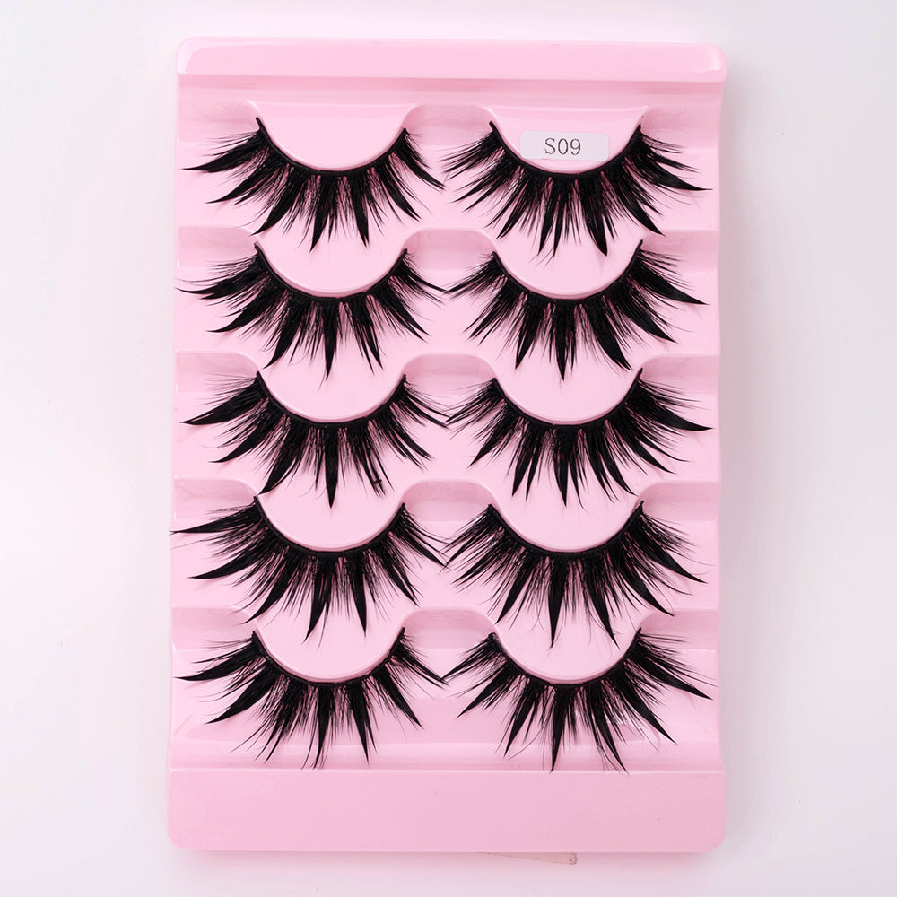 Natural 3D Dramatic Fairy Clusters Manga Lashes Fake