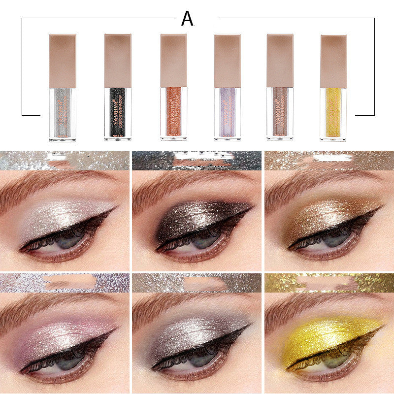 Matte Pearlescent Eyeshadow Sequined Diamond